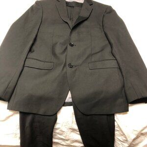 Vitali 2-PC Men's Black Suite - Size 36S Jacket 30/30 Pants